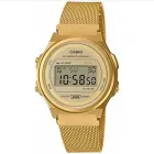 Reloj Vintage Casio A171WEMG-9AEF Dorado con Malla Milanesa