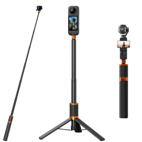 Selfie de 48 pulgadas con trípode invisible