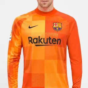 Camiseta de portero FCB 2021/22 naranja Dri-Fit