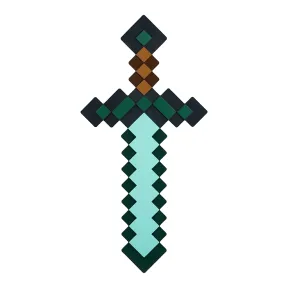 Lámpara LED Funko Minecraft Espada de Diamante, 3 modos