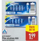 Pilas ACTIV ENERGY, powerbank solar CASALUX y foco LED