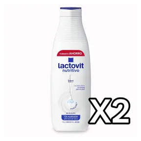 Lactovit ProLactic10 Gel de Ducha Nutritivo 2 x 750 ml