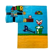 Mantas ultrasuaves de lana 180 x 130 - Super Mario y más