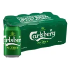 Cerveza Carlsberg Rubia Lager: Pack 12 Latas de 33 cl