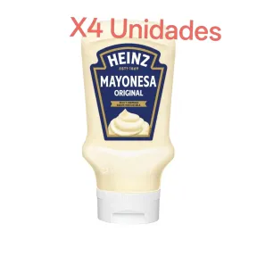 Mayonesa Heinz 400 ml - Pack de 4 unidades