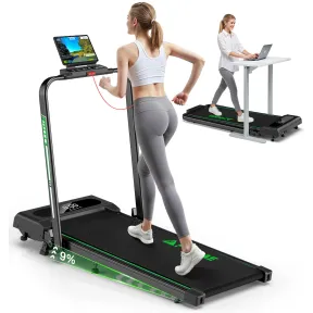 Cinta de Correr Plegable 5 en 1, 12 km/h e Inclinación 9%