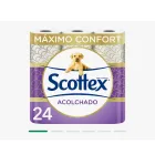 2x1 Scottex Acolchado 3 capas: 48 rollos a 0,27 €/rollo