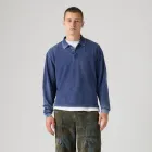Polo Levi's Finn de manga larga y corte cuadrado
