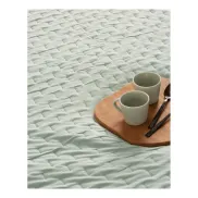 Colcha acolchada con funda de cojín para cama de 90 cm