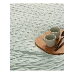 Colcha acolchada con funda de cojín para cama de 90 cm