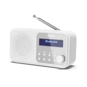 Sharp DR-P420 TOKYO Radio DAB+ FM Bluetooth Portátil Blanca