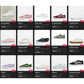 Más de 70 zapatillas VANS por menos de 25€ en Privé by Zalando