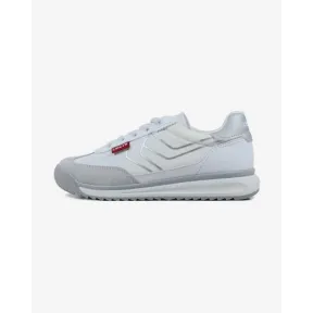 Zapatillas Levi's Carl SR para mujer en blanco y gris