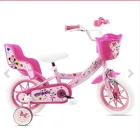 Bicicleta Minnie Mouse de 12 pulgadas