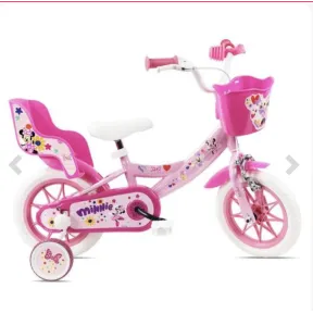Bicicleta Minnie Mouse de 12 pulgadas