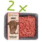Carne picada de vacuno Angus: 2 x 350 g a 9,98 €/kg