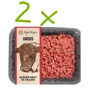 Carne picada de vacuno Angus: 2 x 350 g a 9,98 €/kg