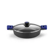 BRA Advanced: cacerola baja 24 cm de aluminio antiadherente