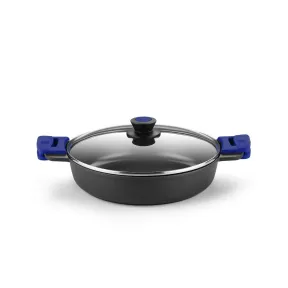 BRA Advanced: cacerola baja 24 cm de aluminio antiadherente