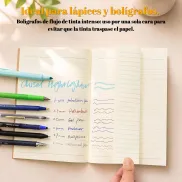 Pack de 10 Cuadernos A5 Rayados para Oficina y Escuela