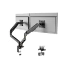 Ibergrif Soporte Doble para Monitores de 13 a 27 pulgadas