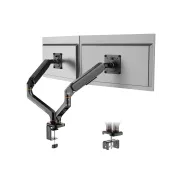 Ibergrif Soporte Doble para Monitores de 13 a 27 pulgadas