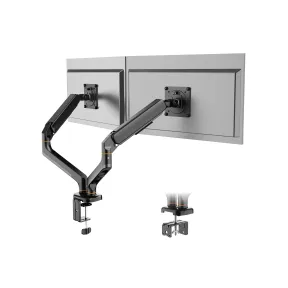 Ibergrif Soporte Doble para Monitores de 13 a 27 pulgadas