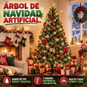 Árbol Artificial de Navidad de 150 cm