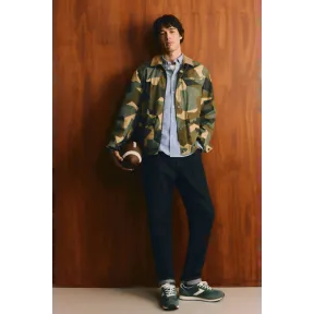 Parka Springfield camuflaje con cuello contraste, S a XXL