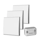Pack QWINERN: 3 interruptores inalámbricos y receptor