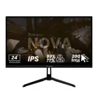 Monitor Gaming Arozzi Nova 24" IPS FHD 200 Hz 1 ms Negro