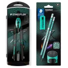 STAEDTLER NORIX Set de compás rápido con lápices y accesorios