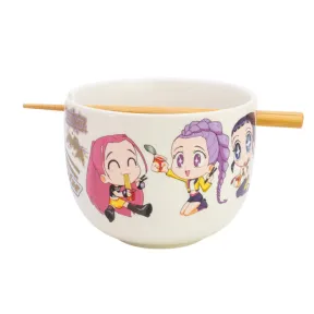 Bol ramen cerámico Huntrix K-pop Demon Hunters 37 cl
