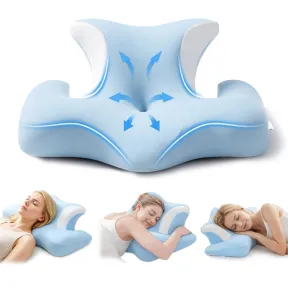 Almohada Cervical para Cuello 64×48×24 cm