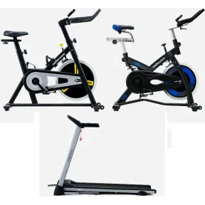 Liquidación fitness: bicis desde 99,99 € y cinta a 139,99 €