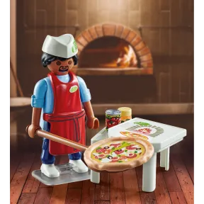 Playmobil Special Plus: Pizzero con accesorios