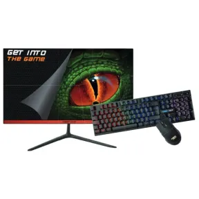 Pack KeepOut XGM22KITV2: Monitor 22" + Teclado y Ratón Negro