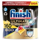 Cápsulas Finish Powerball Ultimate Infinity Shine 160x