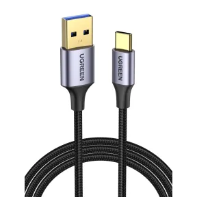 UGREEN Cable USB-C 3.0 5Gbps 3A Carga Rápida Nylon 1 m