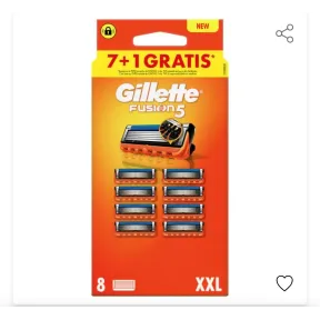 Gillette Fusion5: Pack Ahorro de 7+1 Recambios de Afeitar