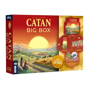 Catan Big Box 2025 de Devir: Juego Base y Expansiones