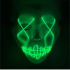 Máscara LED Purge para Halloween con iluminación regulable