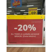 Carrefour: -20% en todo el cuidado personal Braun