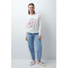 Pijama largo de algodón Snoopy a cuadros (XS-XLL)