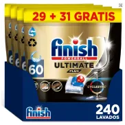 Finish Powerball Ultimate Plus: 240 cápsulas a 0,13€/lavado