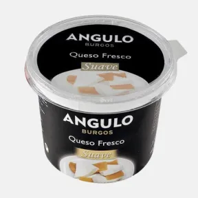 Queso Fresco Suave Angulo en Tarrina de 500 g