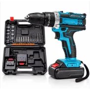 Taladro Percutor Inalámbrico 21V con 2 Baterías de 1,5Ah