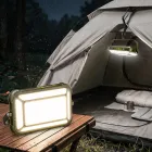 Lámpara de camping portátil y recargable con protección IP65