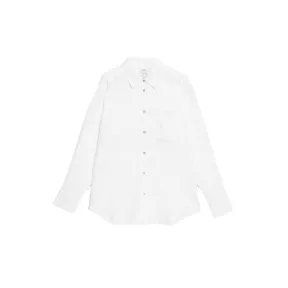 Camisa de lino puro holgada para mujer Marks & Spencer
