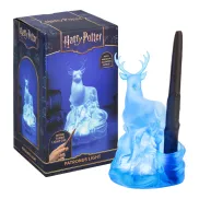 Lámpara Patronus Harry Potter con varita de control remoto